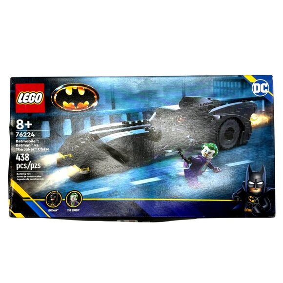 LEGO 76224 Batmobile Batman Vs. The Joker Chase Building Toy 438 Pieces DC READ - Picture 1 of 13